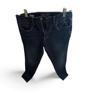 Aeropostale High Rise Jeggings in Dark Blue